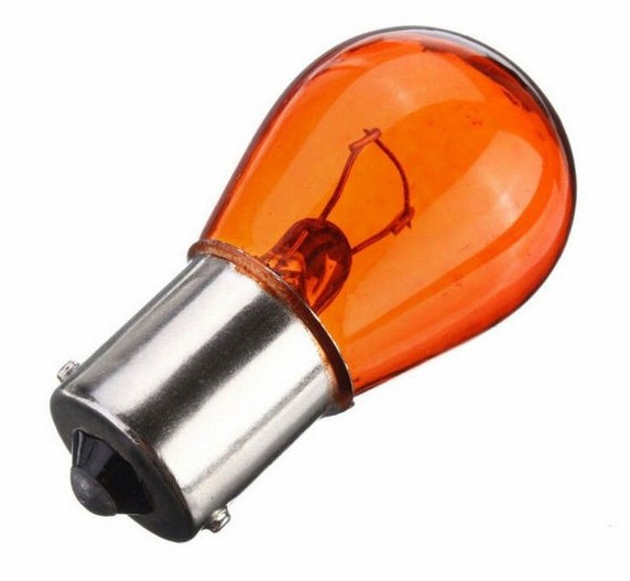 Лампа поворота оранжевая (смещенные усики) PY21W 24V Magneti Marelli 008508100000