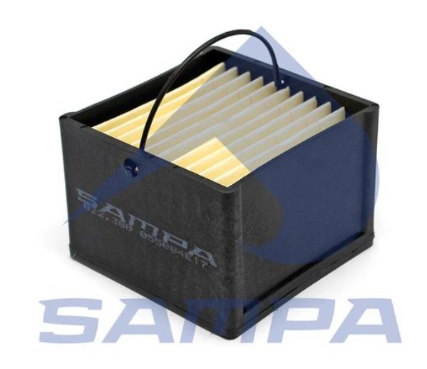 Фильтр топливный для сепаратора с подогревом (MAN 76*76*54) Sampa 02238001 аналог 0053050H