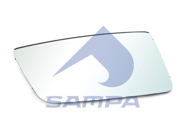 Стекло зеркала левое основное (Volvo FH4) Sampa 034391 аналог 82356810