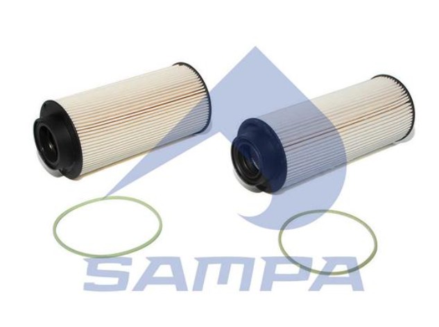 Фильтр топливный тонкой очистки (SCANIA картридж КОМПЛЕКТ 2шт) Sampa 04066501 аналог 2003505/1865227