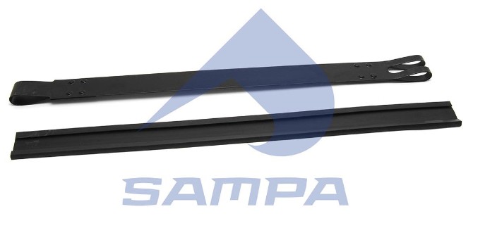 Хомут крепления топливного бака (Scania 685мм) Sampa 044183 аналог 1401839