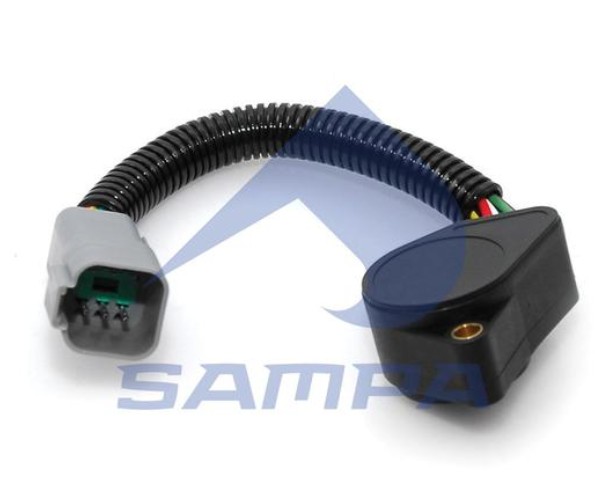 Датчик педали газа (серая фишка 6 контактов) Sampa 096366 аналог 85109590