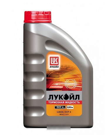 Жидкость тормозная DOT4 Лукойл 0.910л