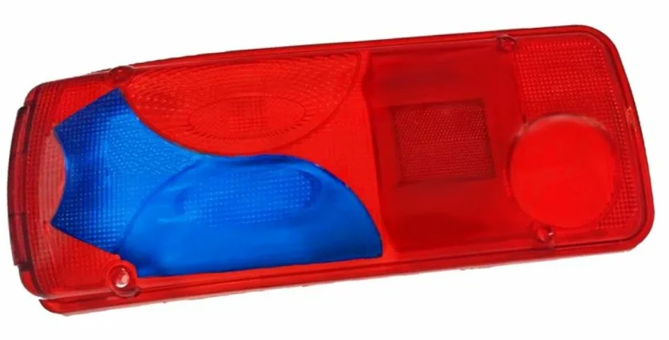 Стекло заднего фонаря (MAN синее левое) ТехАвтоСвет U02510L