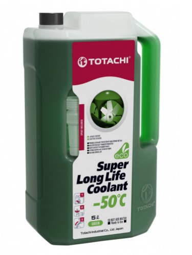 Антифриз GREEN (зеленый) -50 5л Totachi