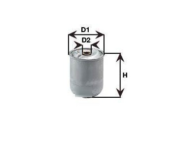 Фильтр масляный центрифуги (Renault отверстия 14*16) Clean filter DOC2211 аналог 5001858001/5001846546/5001858000