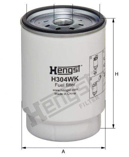 Фильтр топливный грубой очистки высота 152мм Hengst H304WK аналог PL270