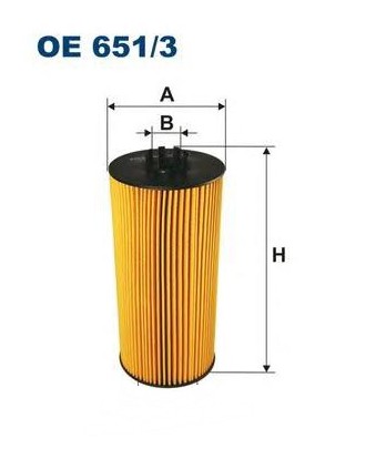 Фильтр масляный (MB Axor OM457) Filtron OE6513 аналог A6861800209/A0001802909