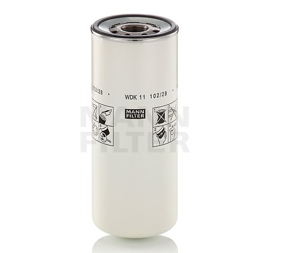 Фильтр топливный тонкой очистки (D12D/D13,WP12/13) Mann WDK1110228 аналог 20972293/7423044513/7485116634/20430751/21879886/22988765/23044511