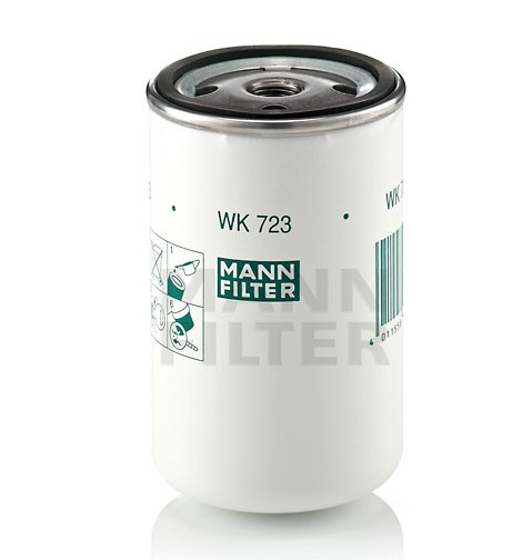 Фильтр топливный тонкой очистки (Iveco/Volvo FL/Scania,MAN) Mann WK723 аналог 1907640/466987/364624/11706667/5000686589/51125030040
