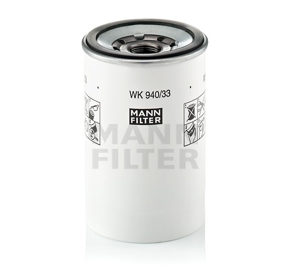 Фильтр топливный грубой очистки (D12D Volvo,Renault) Mann WK94033X аналог 7420998634/20514654